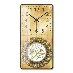 ساعة جدارية فنية من الكريستال
